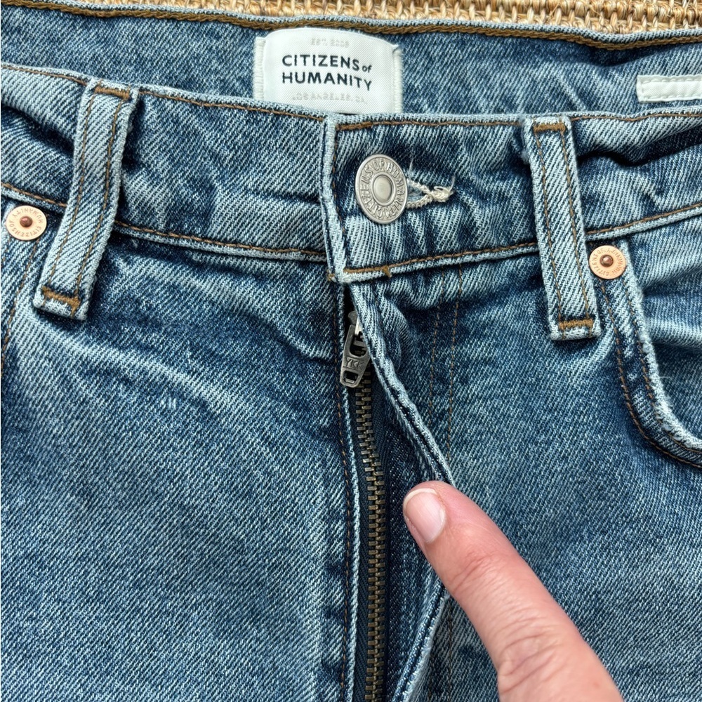 Citizens of Humanity Paloma Wide Leg High Rise Denim Jeans 27 - Picture 6 of 13